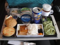 DSC05724 シンガポール航空さんの本気の機内食。流石ですなぁ。
