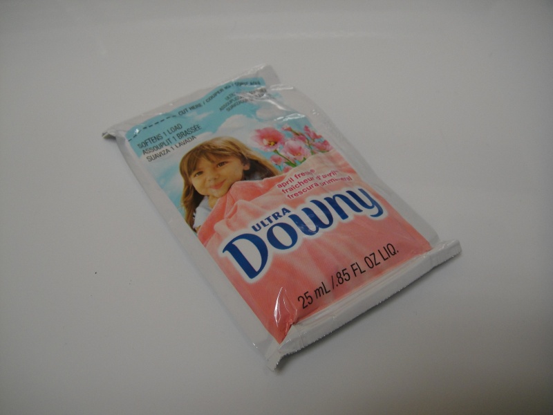 DSC03914 日程も半分を消化したので、お馴染みの洗濯物大会開催。もちろんDownyは欠かせませんよね。
