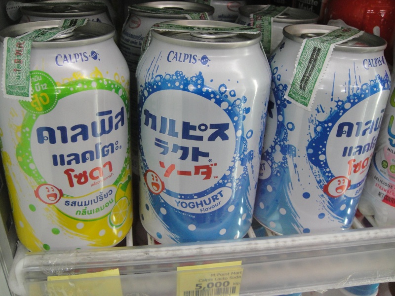 DSC05285 カルピスソーダも有るし、