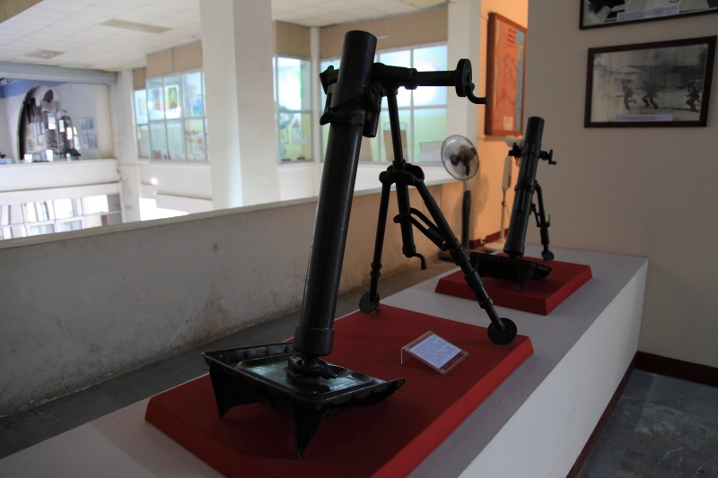 IMG_9791R そして迫撃砲。<BR>
Battlefield Vietnamで使い慣れた兵器だけに妙に親近感が沸いてしまいます。