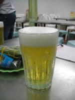 DSC05461 だってご飯食べてないし。とか言いながら結局ビールを飲んでる訳で。