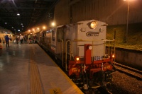 IMG 1403  トレインチェックポイント停車中。今日は乗客が少なかったのであろう事か１５分以上早発しやがりました。