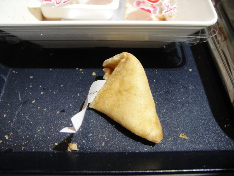 DSC05145R おやおや、フォーチュンクッキーじゃないですか！？
